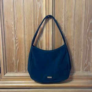 Ralph Lauren black mircofiber tote